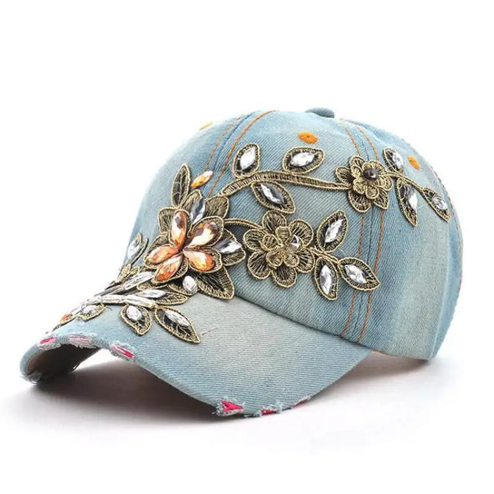 Fleurdor Denim Cap