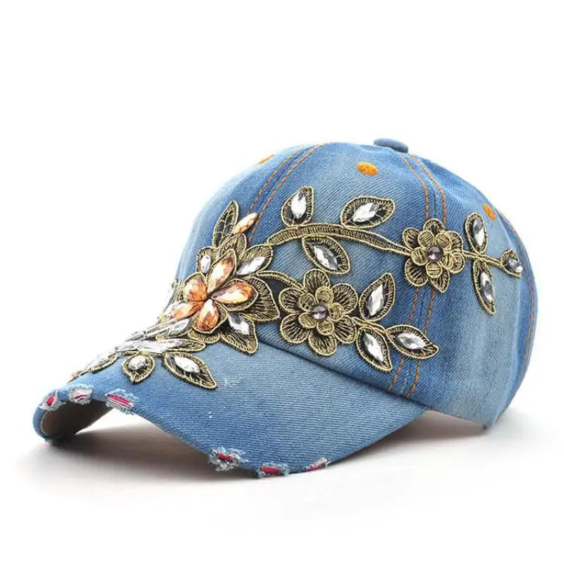 Fleurdor Denim Cap