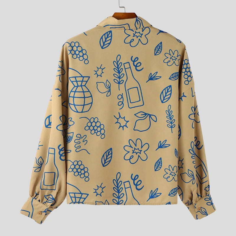 Autumn Cotton Button-Down