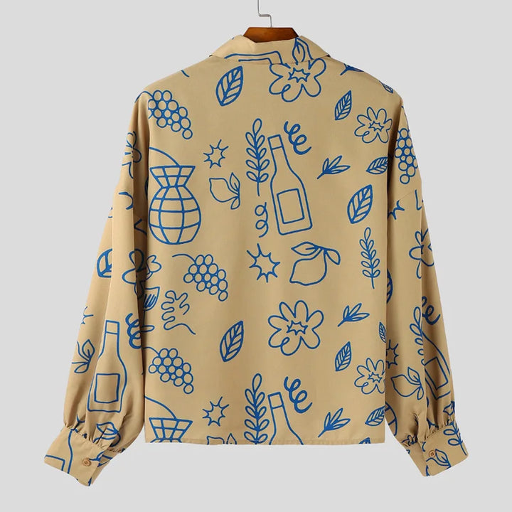 Autumn Cotton Button-Down
