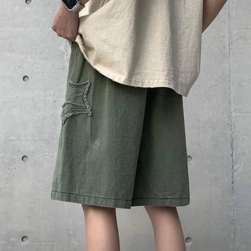 Cosmo Cotton Patchwork Shorts