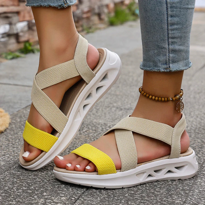Voyageuse Cross-Strap Athletic Sandals