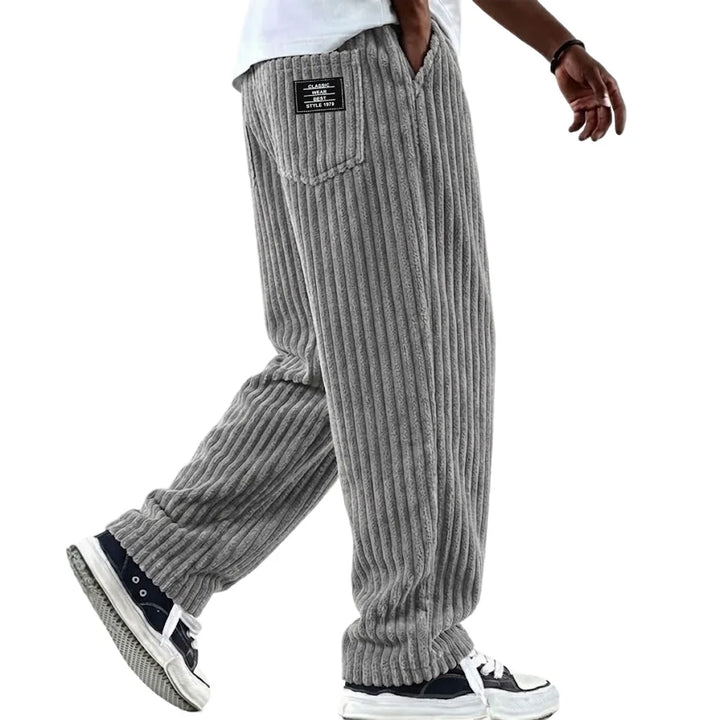 Static Line Corduroy Trousers