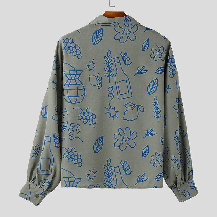Autumn Cotton Button-Down