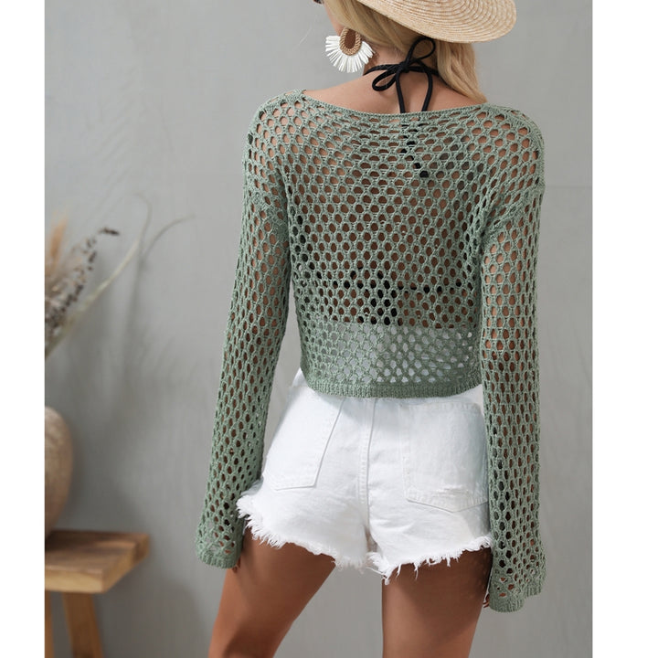 Golden Hour Mesh Top