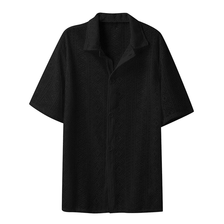 90s Summer Nights Mesh Button Down