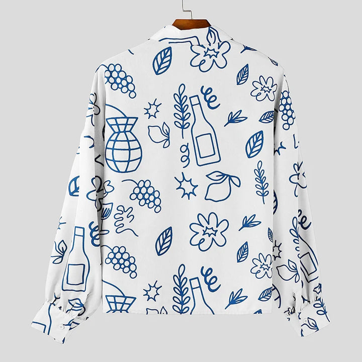 Autumn Cotton Button-Down