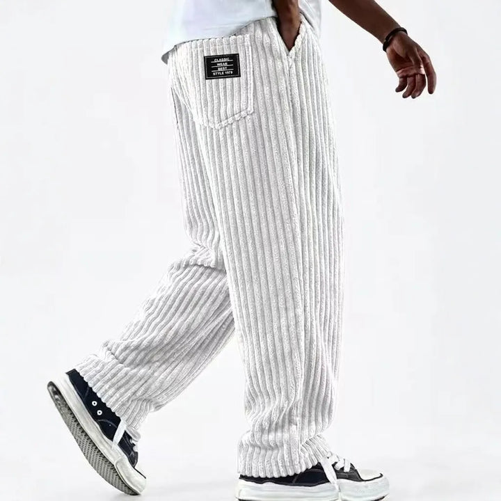 Static Line Corduroy Trousers