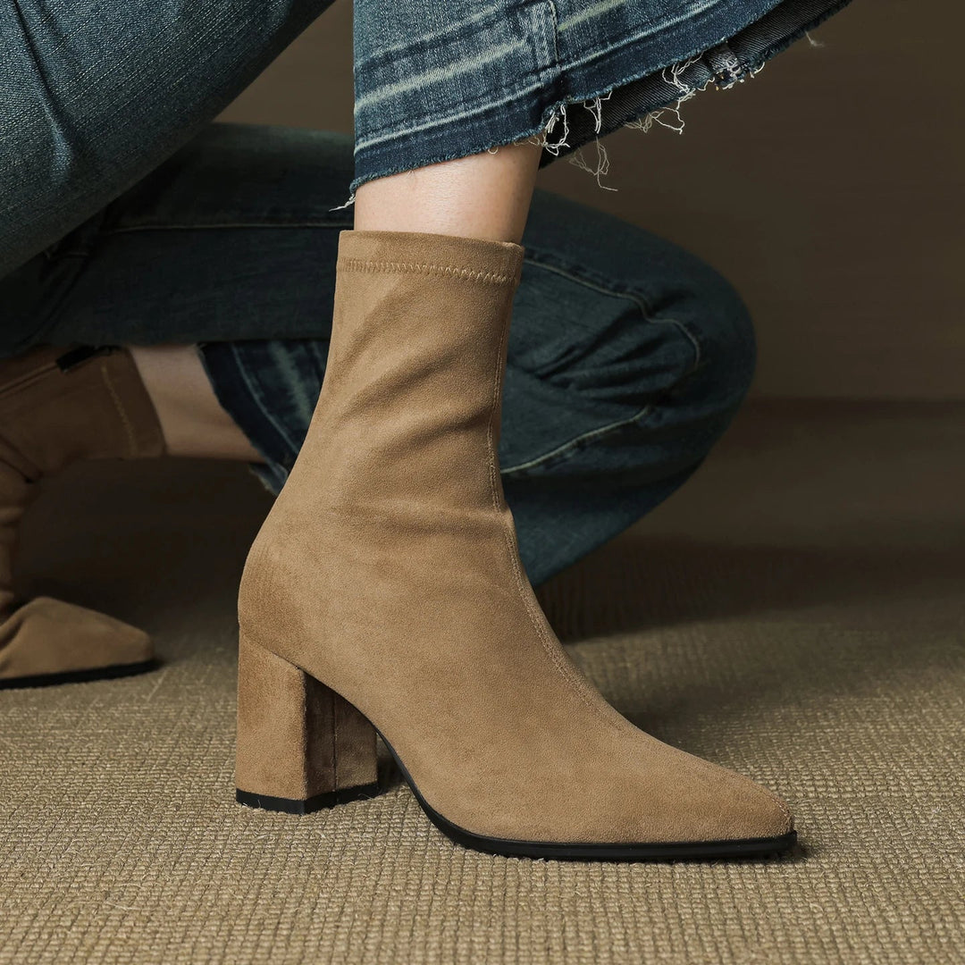 Maison Rochester Mid-Calf Boots