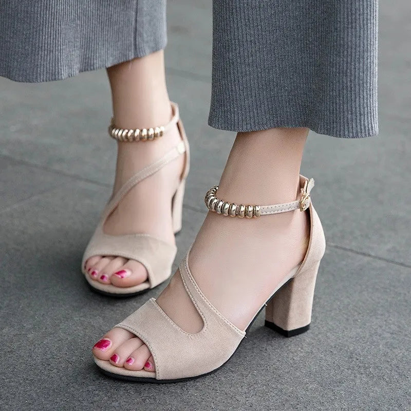 Avestía Ankle Strap Heels