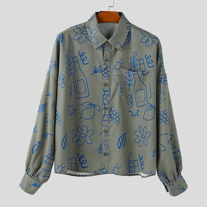 Autumn Cotton Button-Down