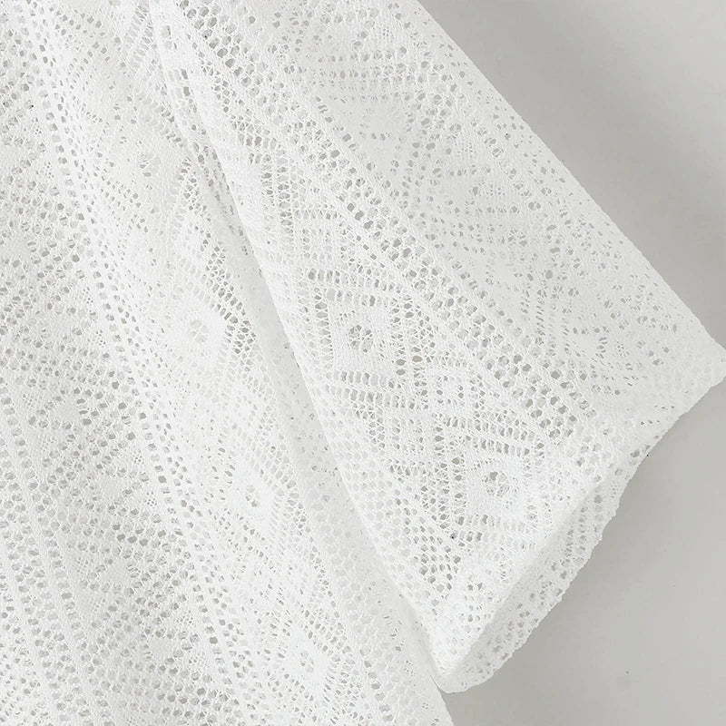 90s Summer Nights Mesh Button Down