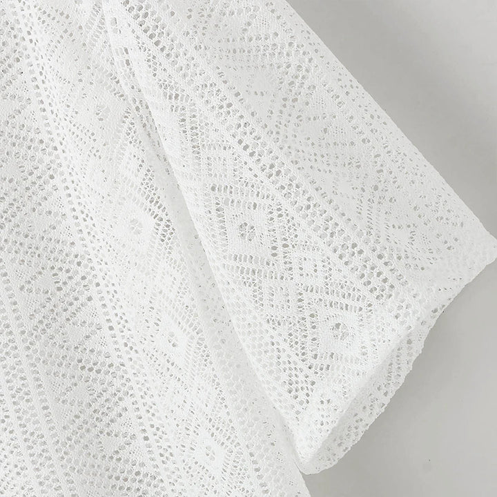 90s Summer Nights Mesh Button Down