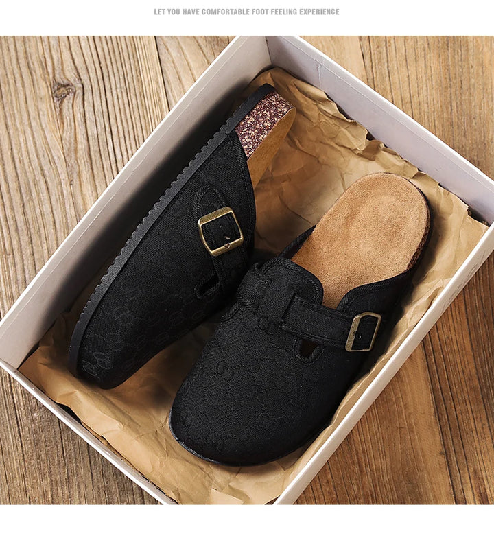 Sunday Noon Buckle Mule