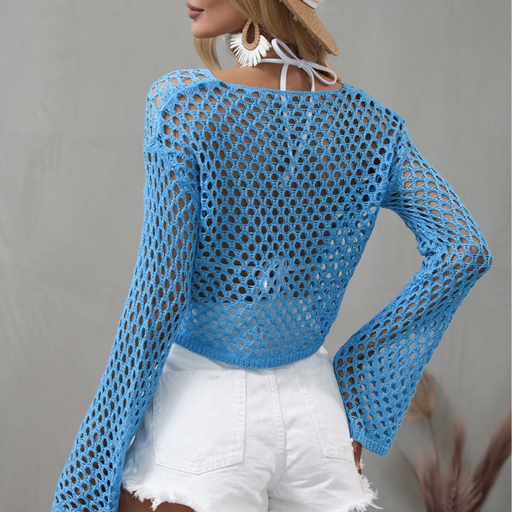 Golden Hour Mesh Top