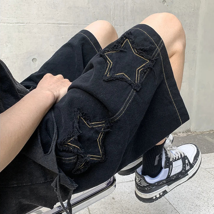 Cosmo Cotton Patchwork Shorts