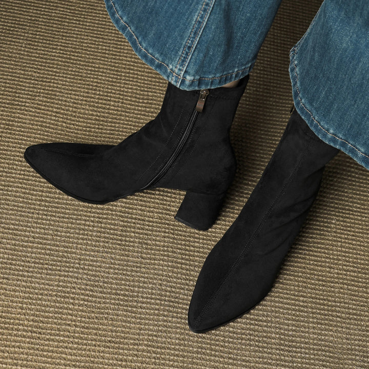 Maison Rochester Mid-Calf Boots