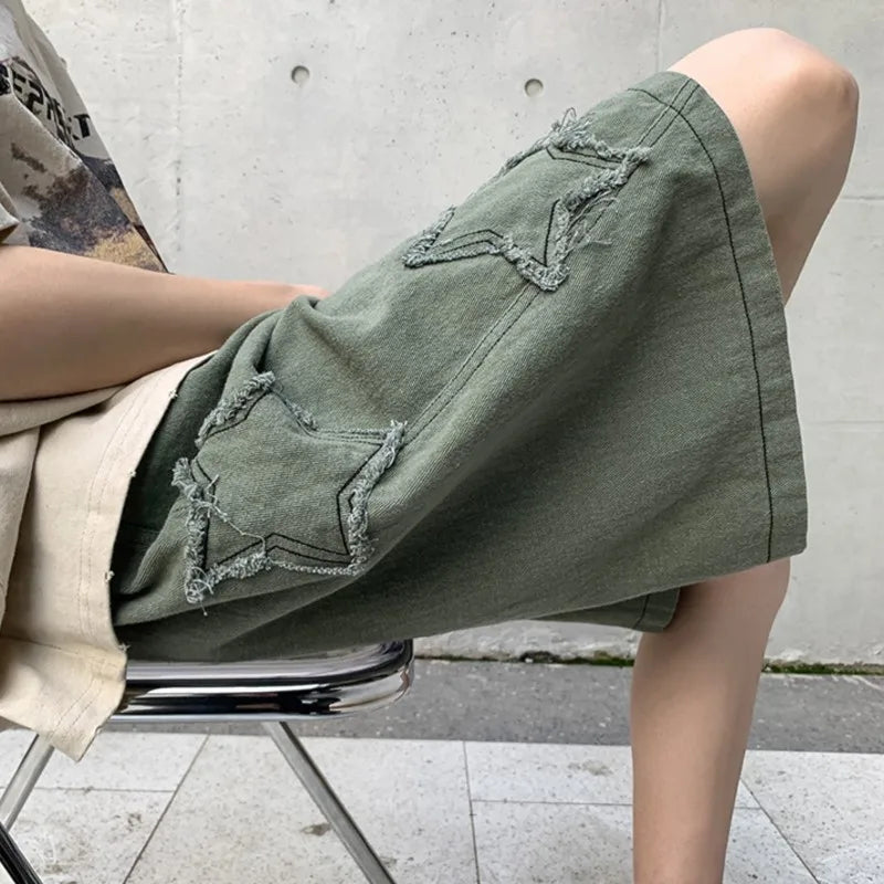Cosmo Cotton Patchwork Shorts