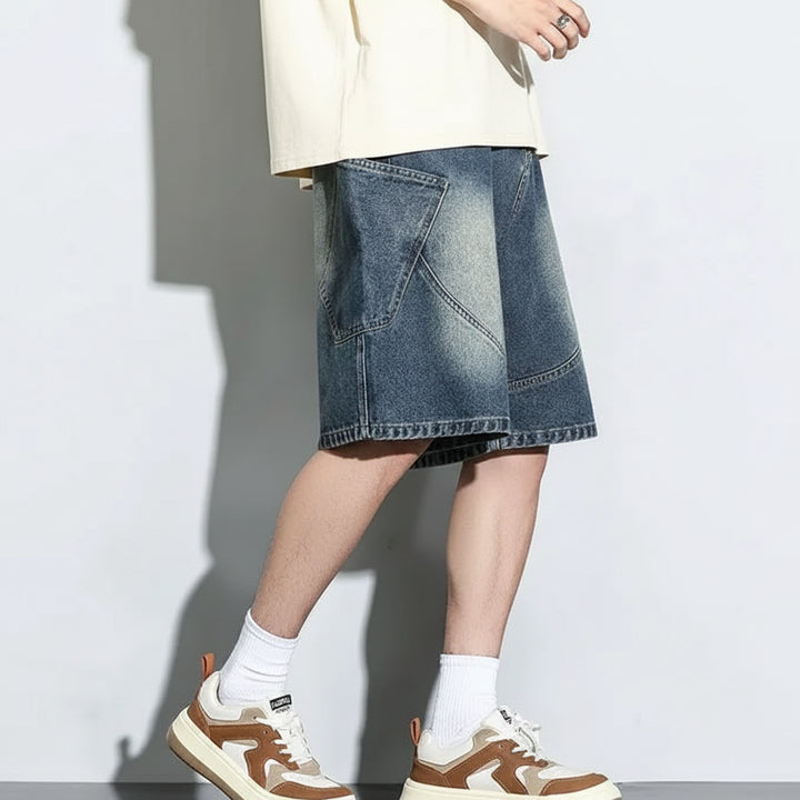 Faded Reign Denim Shorts
