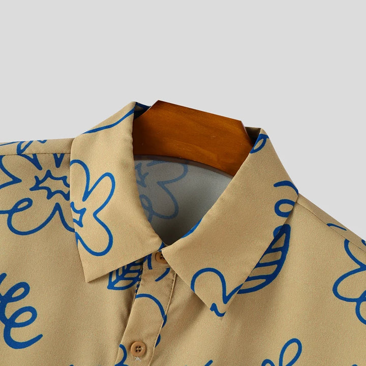 Autumn Cotton Button-Down